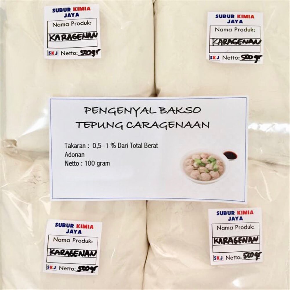 

Tepung Karagenan Pengeyal Baso Repack 1 Kg Berkualitas