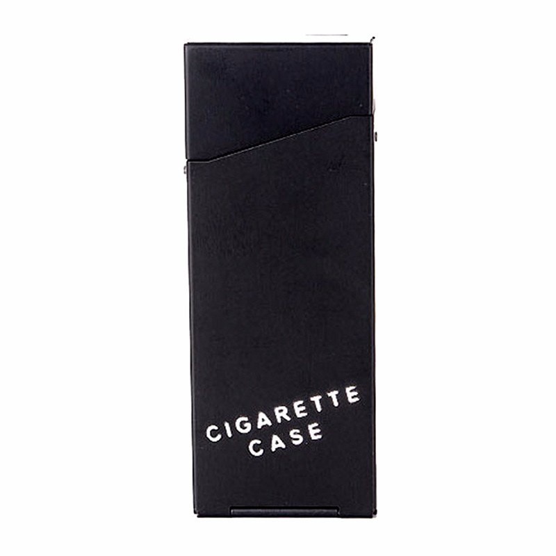 Kotak Rokok Fashion Aluminium Cigarette Case - DH-7710 - Black