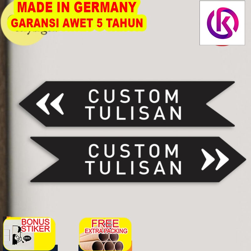 

Grosir SIGN AKRILIK PANAH CUSTOM TULISAN | SIGN CUSTOM ACRYLIC