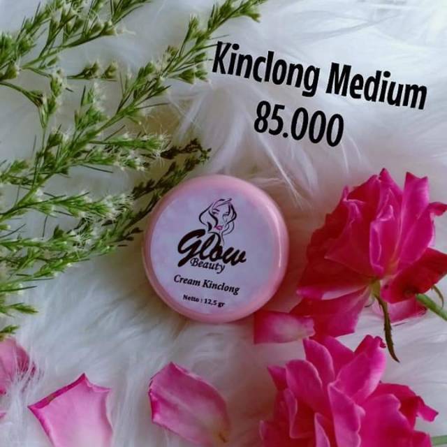 Krim kinclong Medium glow beauty
