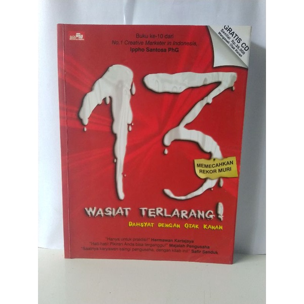 13 WASIAT TERLARANG OLEH IPPHO SANTOSO PHG