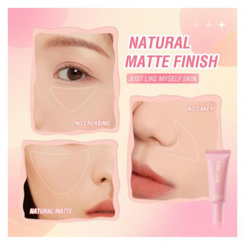 PINKFLASH Foundation Weightless Long Lasting All-day Tahan Air 6 Warna