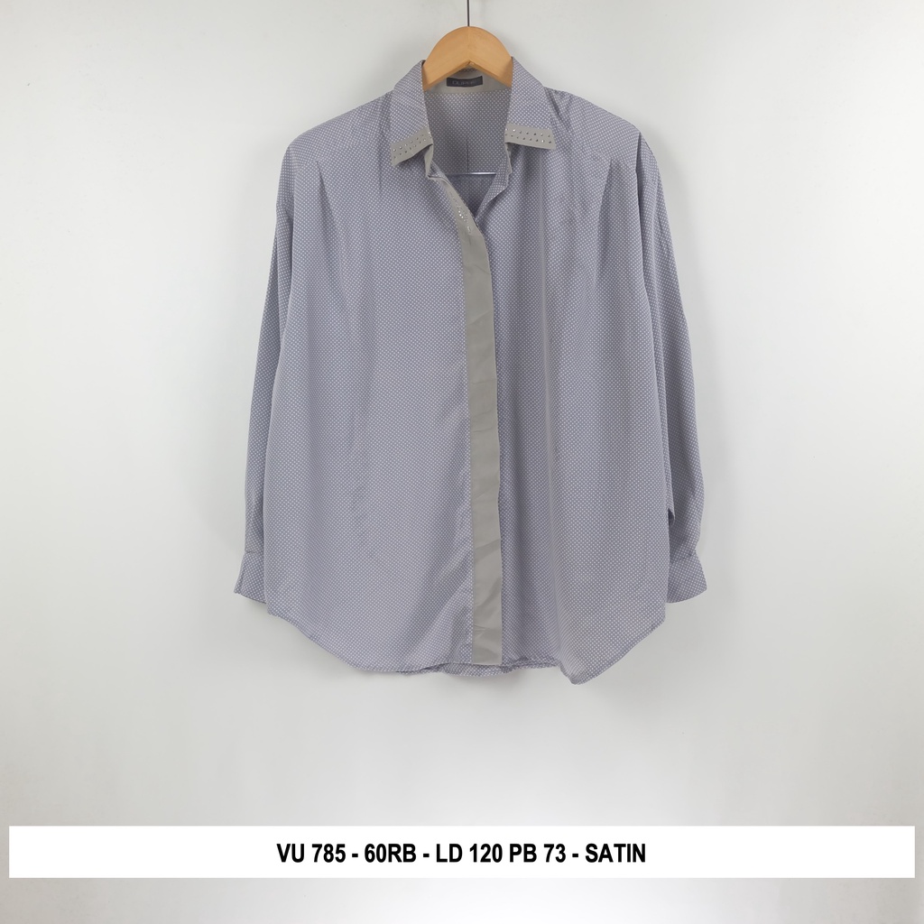 Thrift Blouse Vintage | Kode V3-VU 785