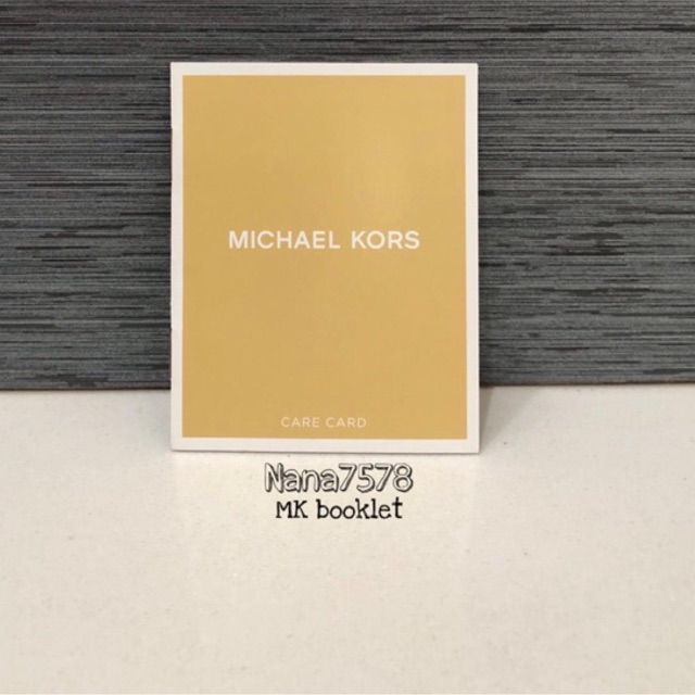 care card michael kors