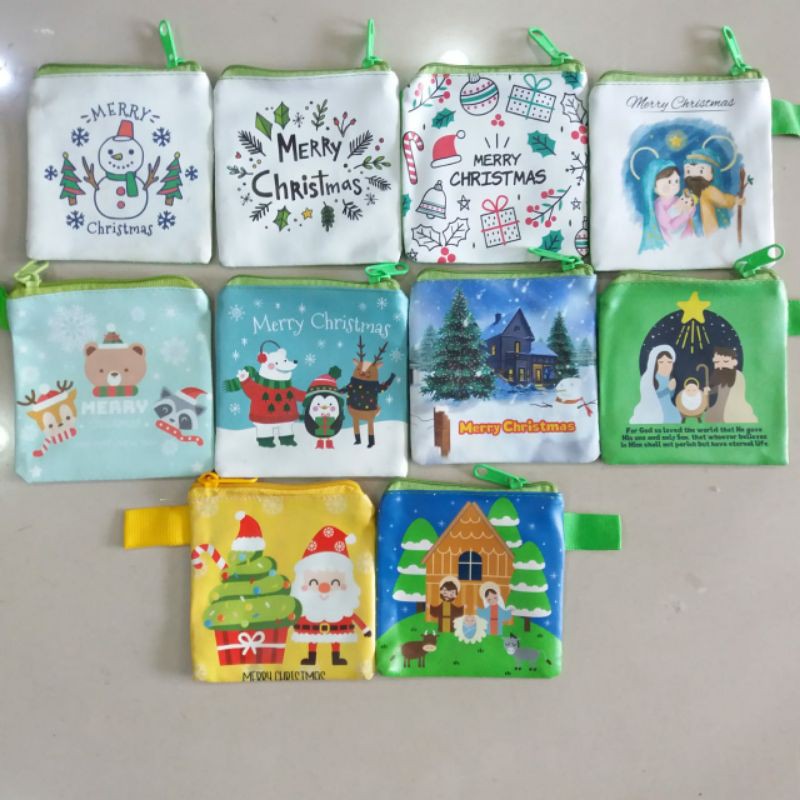 Dompet Souvenir Natal Sovenir Natalan Christmas Gift Hadiah Sekolah Minggu Aku Cinta Yesus Pouch