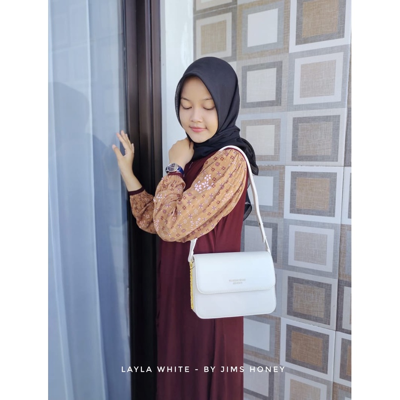 TAS WANITA LAYLA BAG JIMS HONEY (FREE EXCLUSIVE BOX)