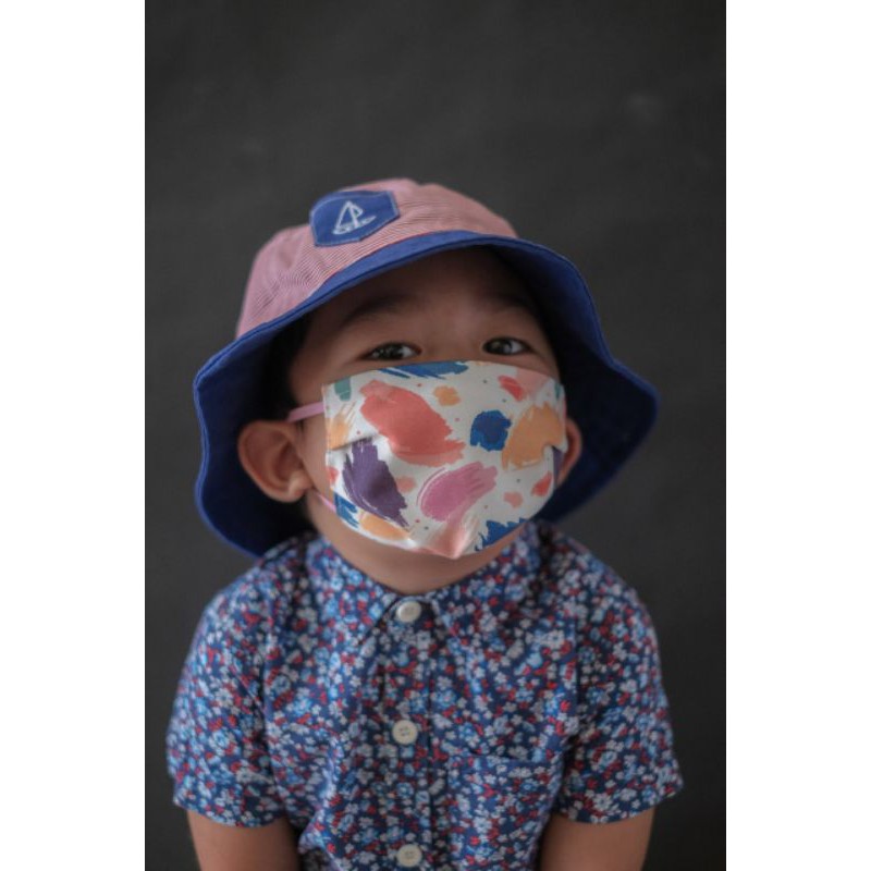 Masker fullcolor print - KIDS