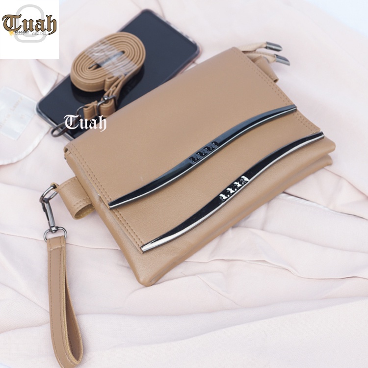 TUAH SLIMBAGS ( Terbaru 2022 ) / SLingbag Minixo Clutch 2 Ruang Doble BeheL Lengkung NekeL High quality MX 24-39 / Dompet Hp &amp; Uang Wanita / Handbag Wanita / Tas wanita Terbaru kekinian