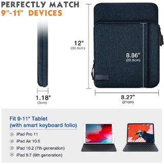 Moko Tas Pouch Tablet 9-11 " Dengan Saku Untuk Ipad Pro 11