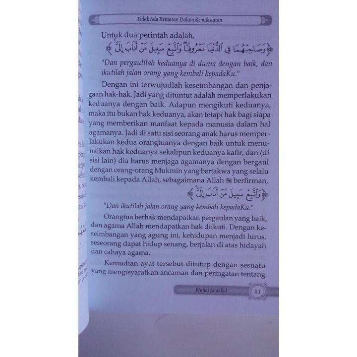 Buku Wahai Anakku Inilah Kunci Kebahagiaan Dan Keselamatanmu - Darul Haq