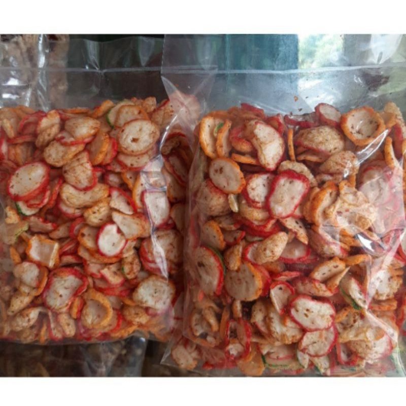 Jual Kerupuk Seblak Kencur Pedas Berat Gram Shopee Indonesia