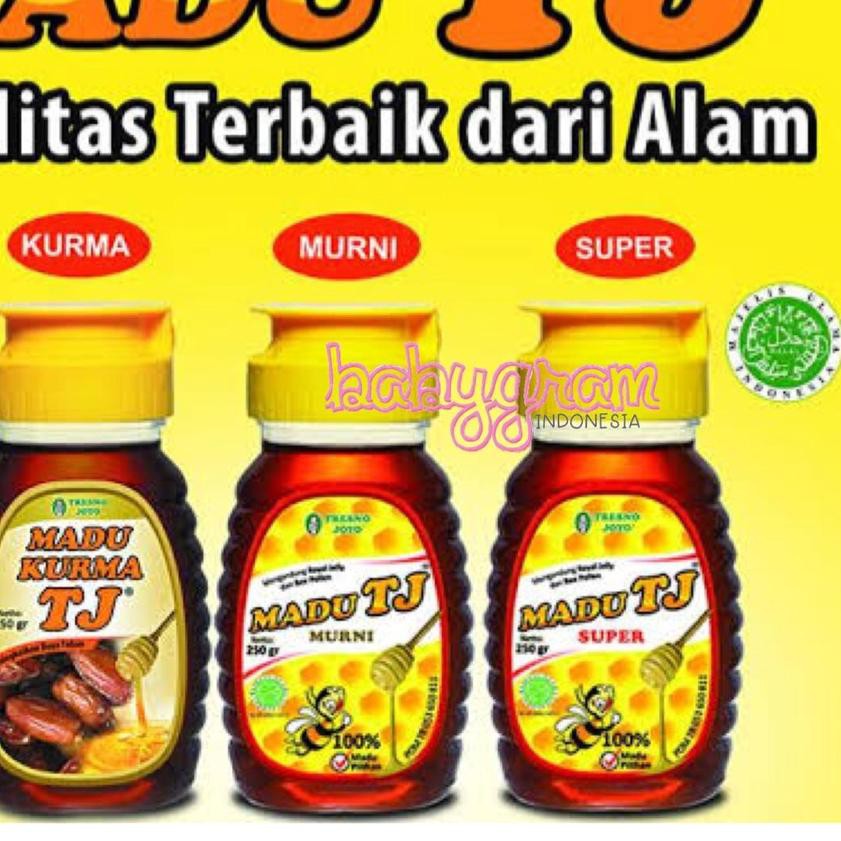 

PROMO 11.11 (pce-597) Madu TJ Murni 500 gr / Madu Super 500gr Tresno Joyo
