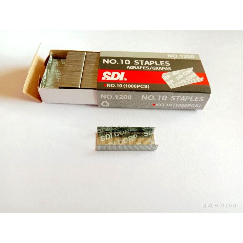 

Isi staples kecil no 10 SDI - 1 tube