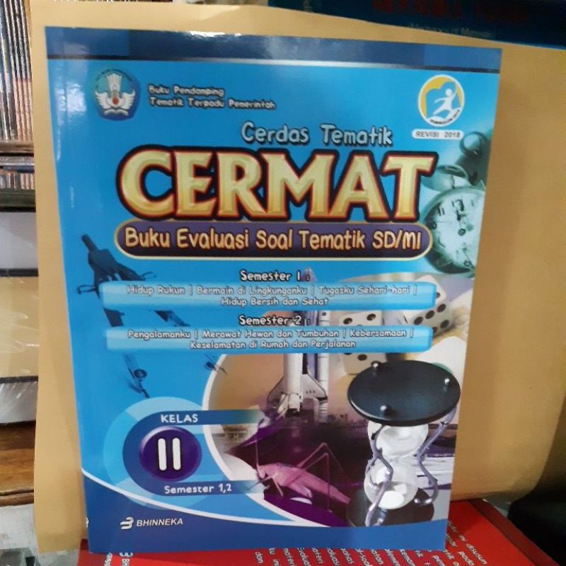 cerdas tematik cermat buku evaluasi soal tematik sd/mi kelas 2 semester 1dan2