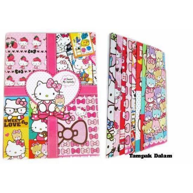

Sampul / kertas kado hello kitty