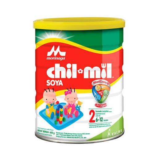 

SUSU MORINAGA CHIL MIL SOYA RASA KEDELAI 600 GR