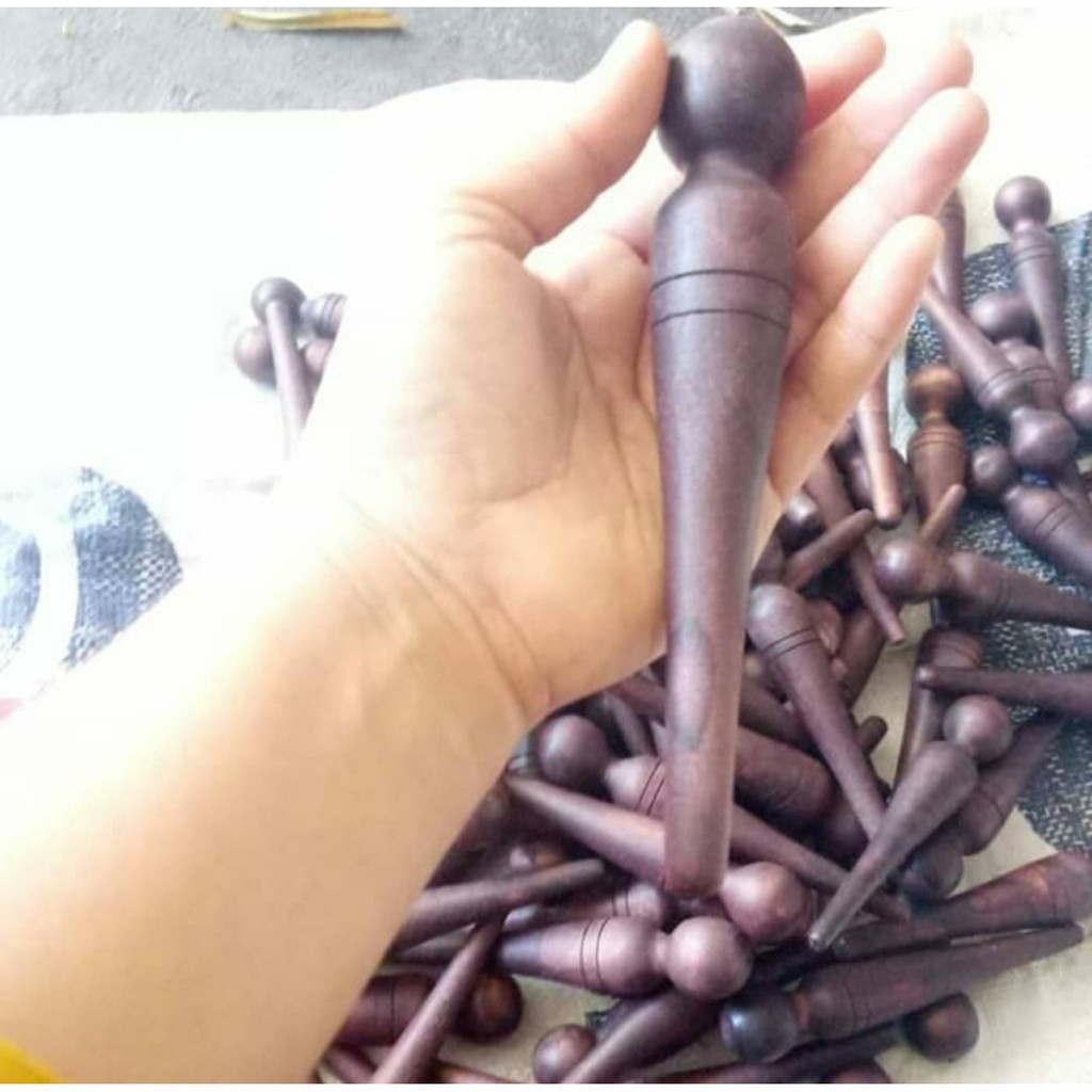 RUMAH COD-Alat pijat kayu TUSUK / Alat Pijat Refleksi tusuk Kaki /Alat Bantu Kesehatan