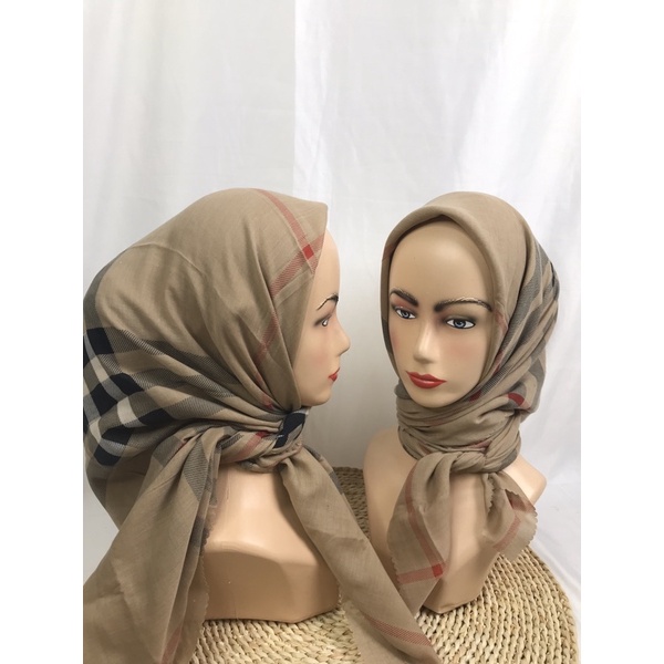 Jilbab Motif Voal segiempat-33