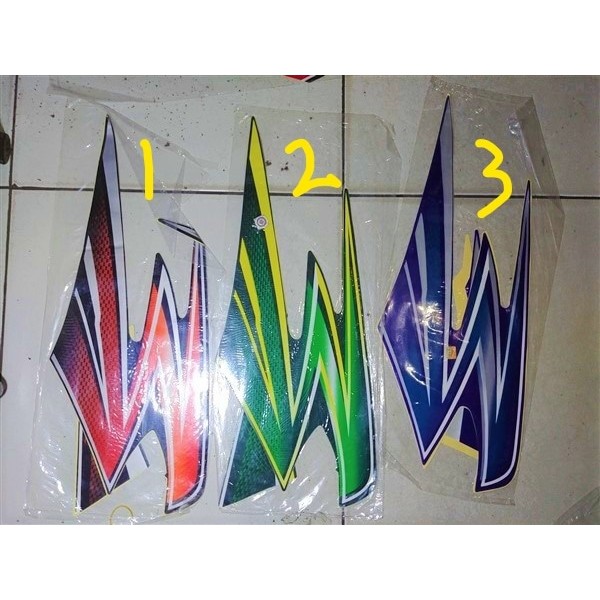 SALE -  Striping lis&amp;Stiker Body&amp;Stiker Motor RxKing New Rxk 2003