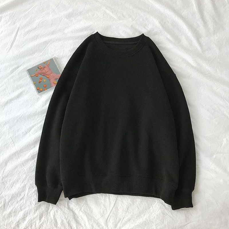 JAKET SWEATER CREWNECK WANITA/PRIA. XL