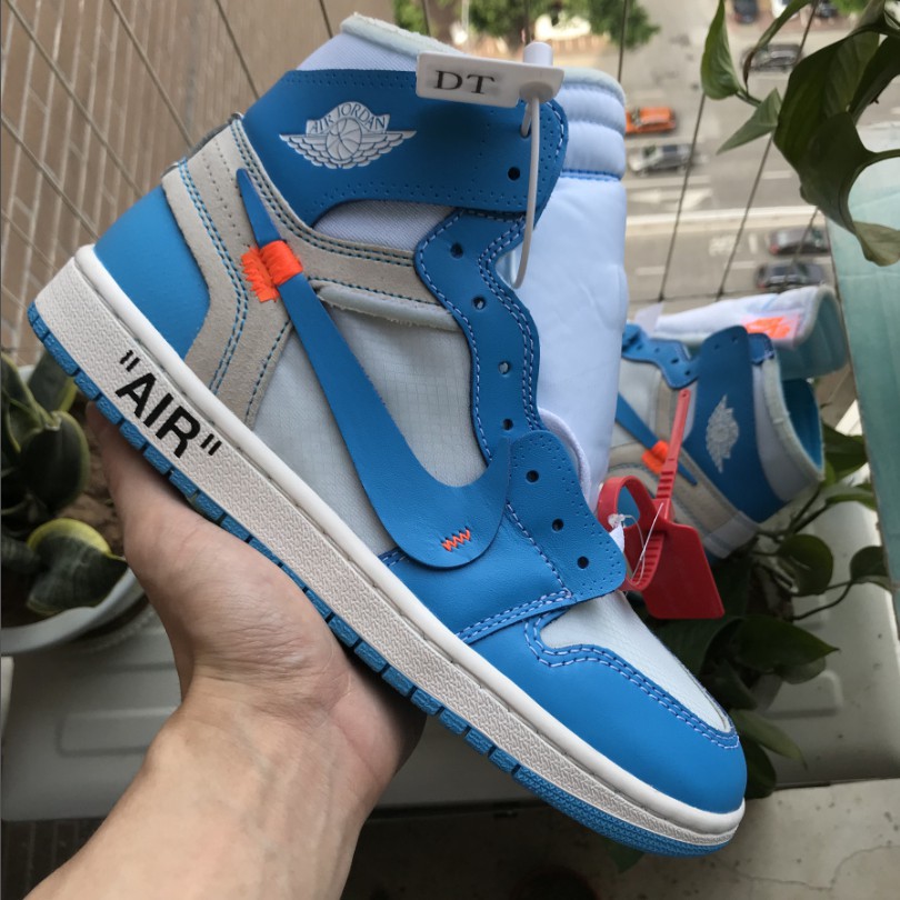 off white air jordan 1 powder blue
