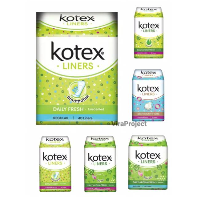 KOTEX LINERS (PANTYLINER)