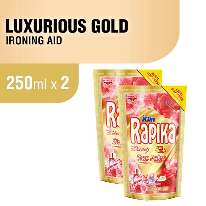 Rapika Biang Gold Pouch 250 ml Twinpack