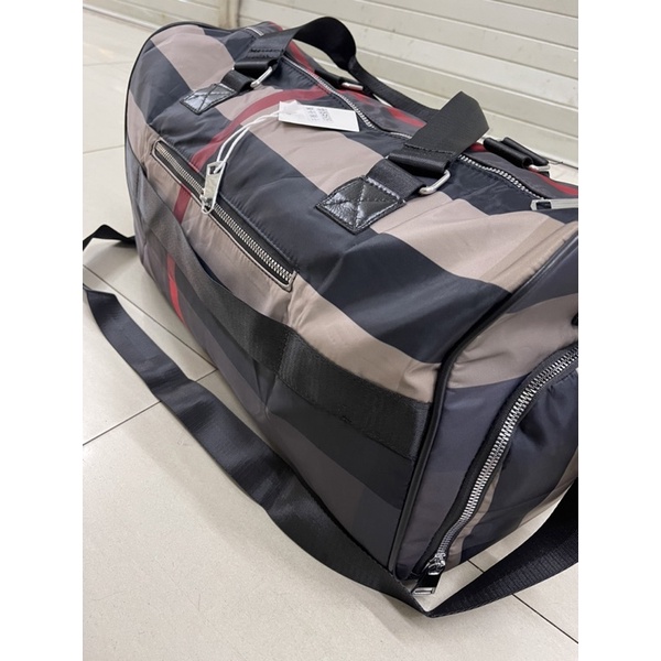 Tas GYM /Tas Travel Pakaian Import Tas Duffel Cotton Nigh Quality