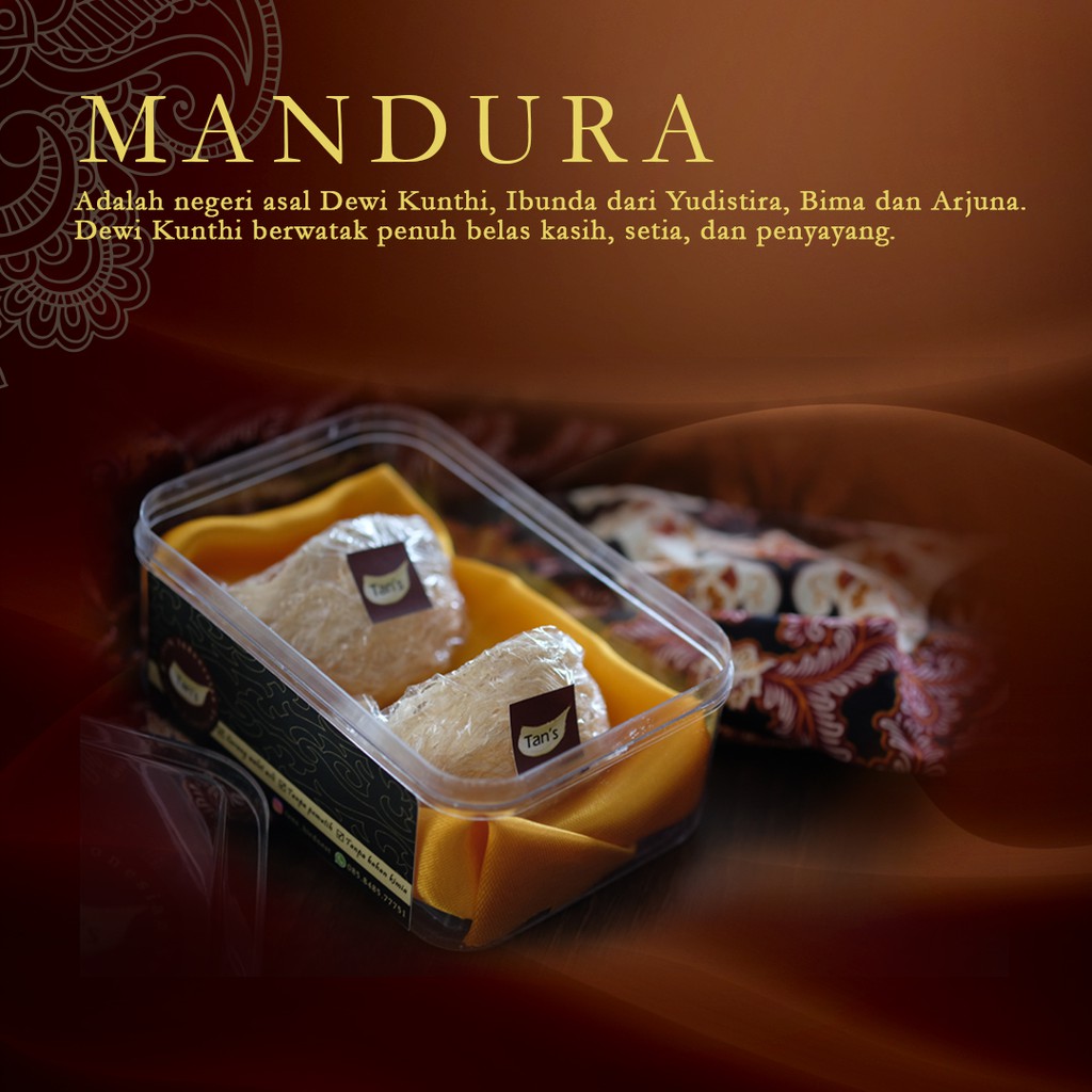 

Sarang Burung Walet Mentah Bersih - MANDURA by Tan's Bird Nest