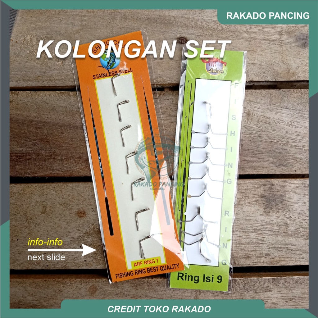 KOLONGAN SET KAWAT STAINLESS JORAN TEGEK
