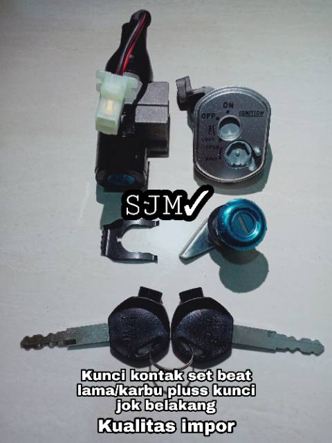 KUNCI KONTAK BEAT LAMA KARBU+KUNCI JOK BELAKANG-2