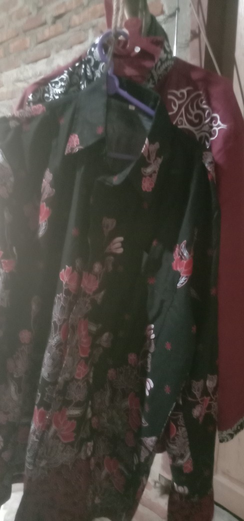 Baju Kemeja Batik Cowok Pria Lengan Panjang Seragam Jumbo Terbaru 2021