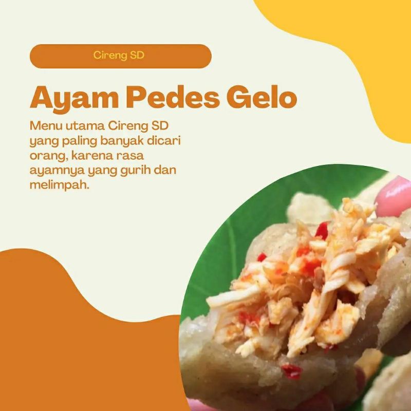 

Cireng Mercon Isi Ayam Suir [BEST SELLER]