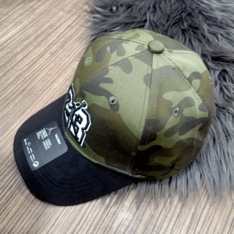 Topi Baseball Jordan JUMPMAN 23 Army Premium Quality