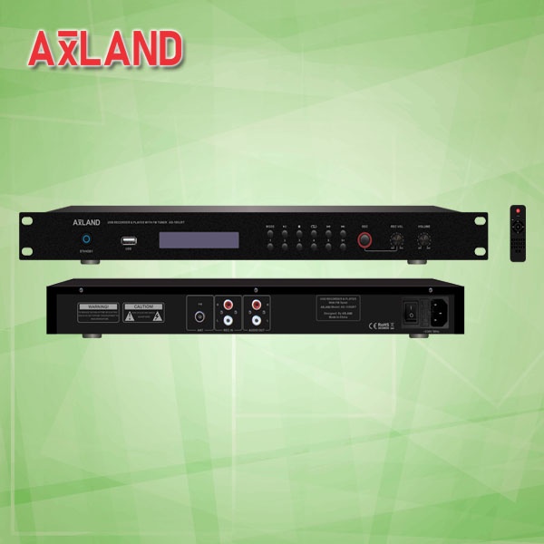 AXLAND USB RECORDER &amp; PLAYER WITH FM RADIO TUNER DIGITAL AD-105URT