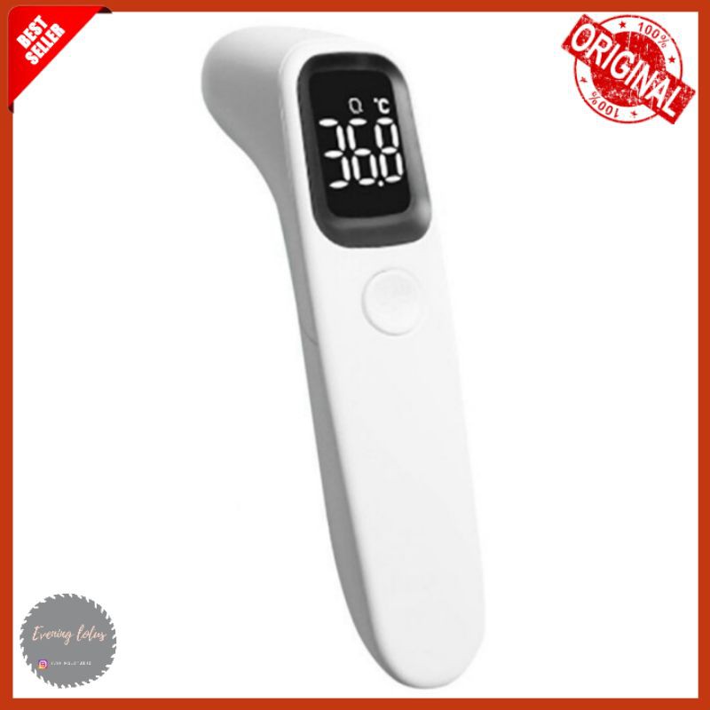 BBLOVE Thermometer Suhu Tubuh Digital Infrared LED - White