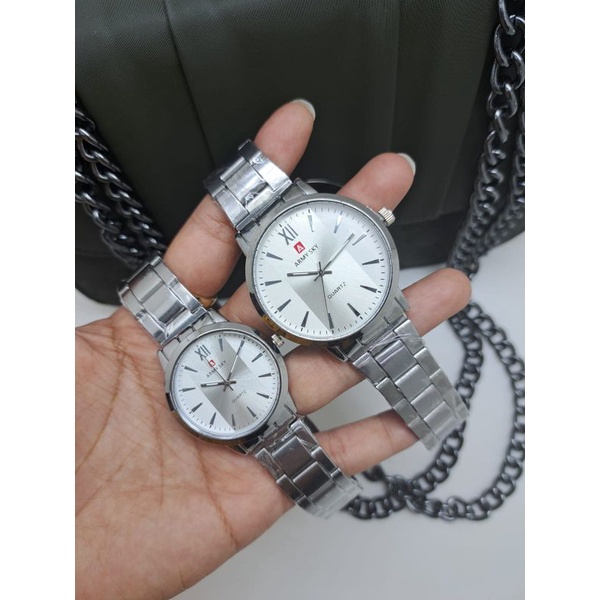 JAM TANGAN ARMY SKY RANTE STAINLISS PRIA DAN WANITA JAM TANGAN COUPEL