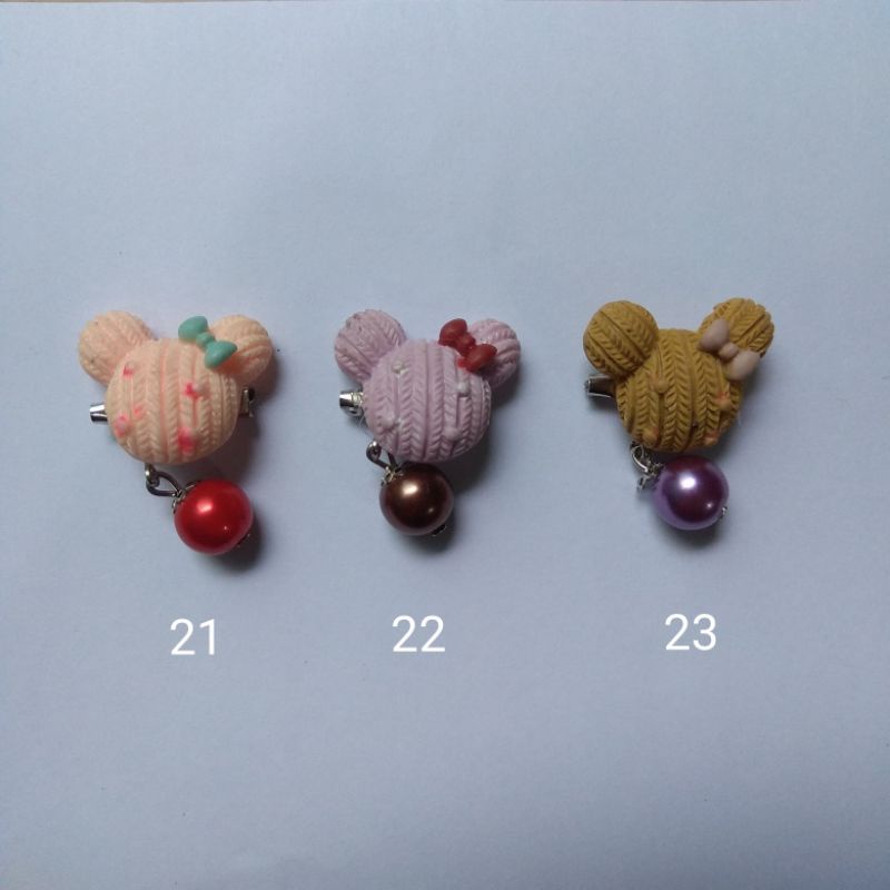 Bros Dagu Juntai Warna Warni / Bross Dagu / Bros Juntai Karakter-2