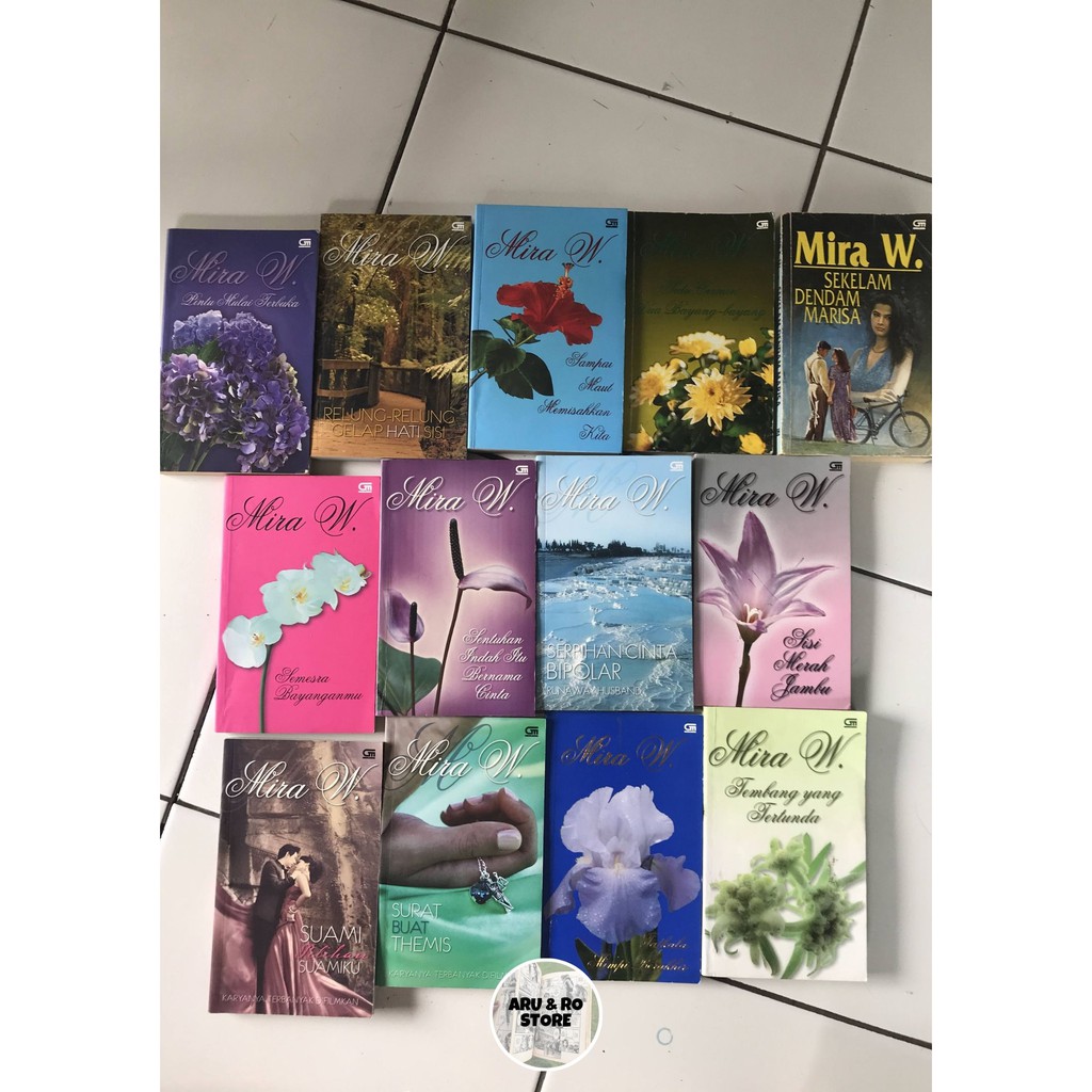 Novel Bekas / Preloved - MIRA W (Koleksi Pribadi) PART 2