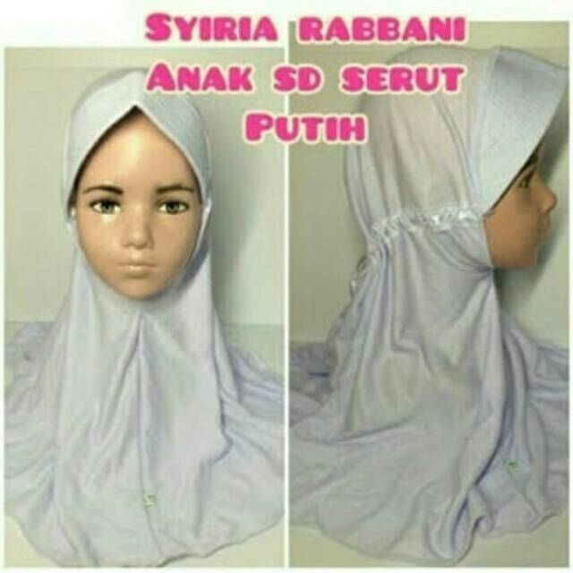 jilbab Rabbani kw untuk SD grosir ecer