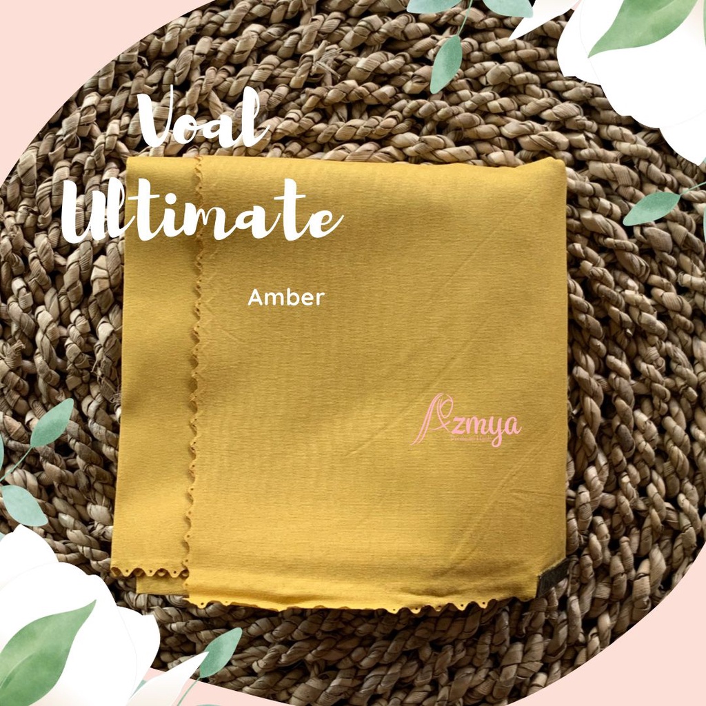 Jilbab Segiempat Voal Miracle Plain Umama VOAL ULTIMATE 110x110 PART 4-AMBER