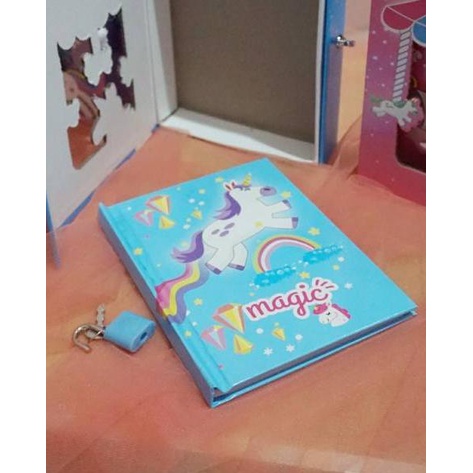 

[KODE PRODUK ZTYRH4688] DIARY UNICORN ADA GEMBOK NYA BISA DIKUNCI NOTEBOOK UNICORN KUDA PONY BUKU HARIAN