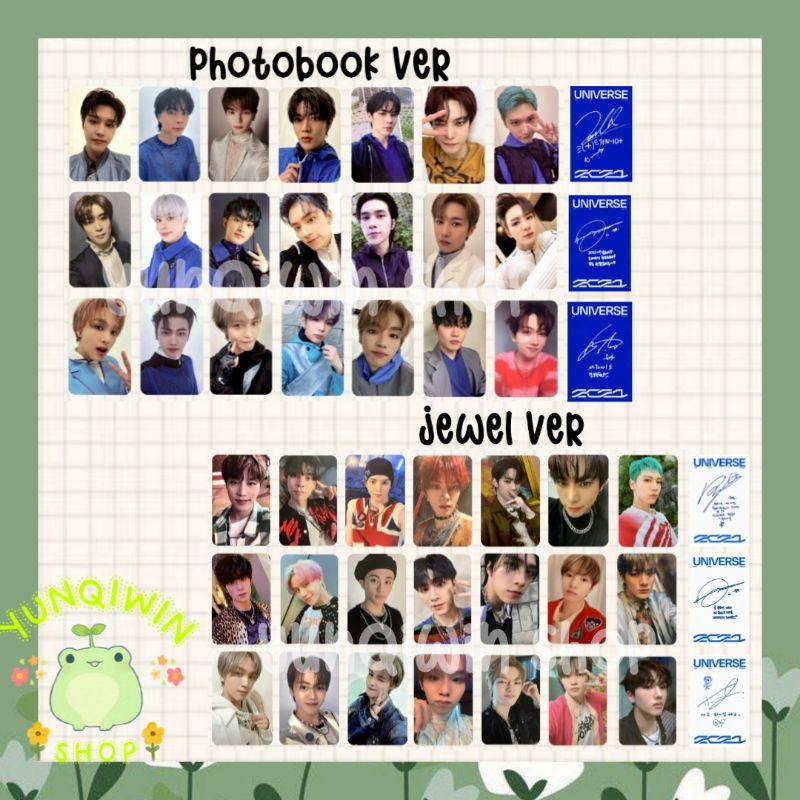 photocard nct 2021 universe album