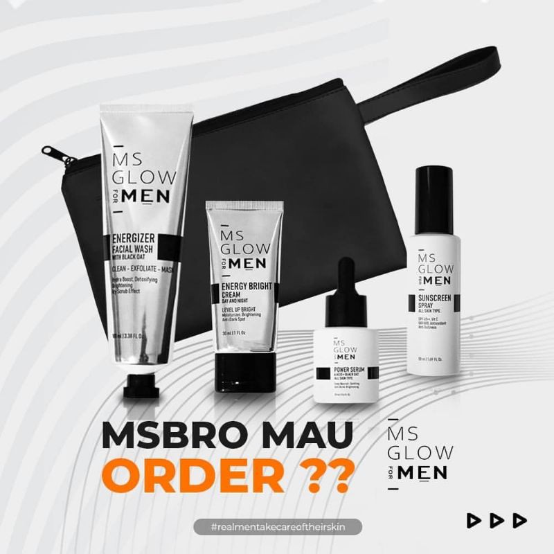 ms glow men lengkap
