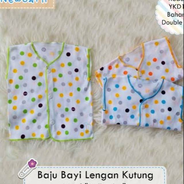 T6 Baju Kutung Bayi 0 - 3 Bulan SNI | Kaos Bayi Baru Lahir | Baju Newborn