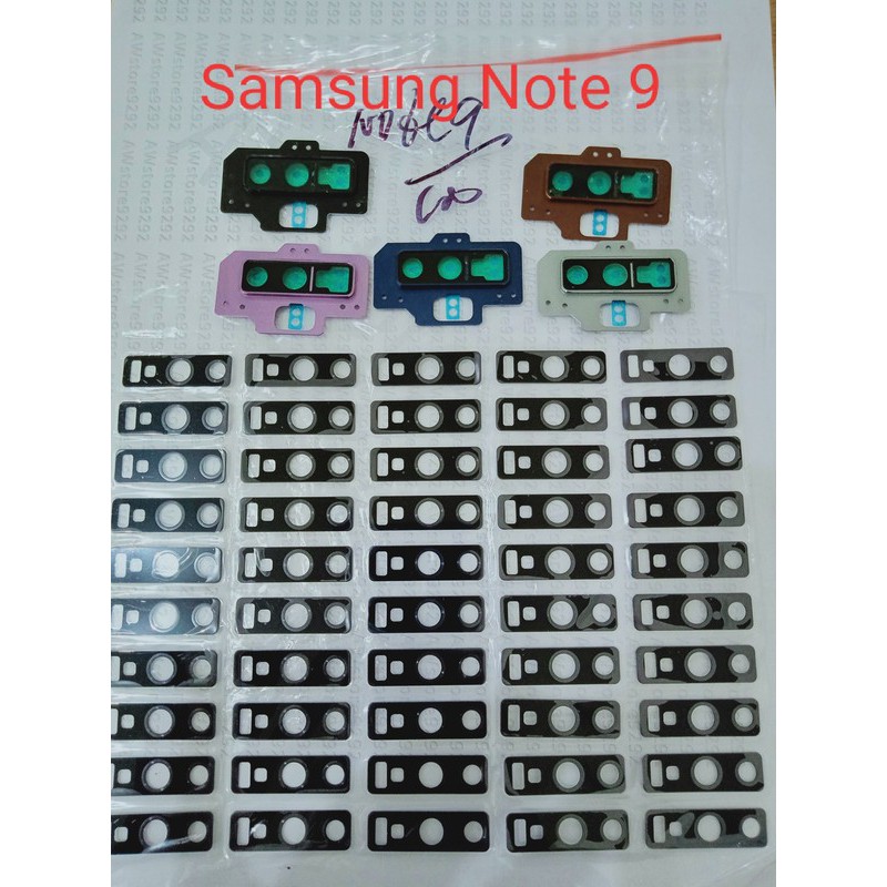 LENSA KACA KAMERA BELAKANG SAMSUNG NOTE 9 With Ring