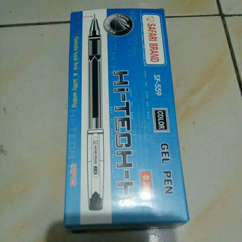 

pulpen hi tech gel