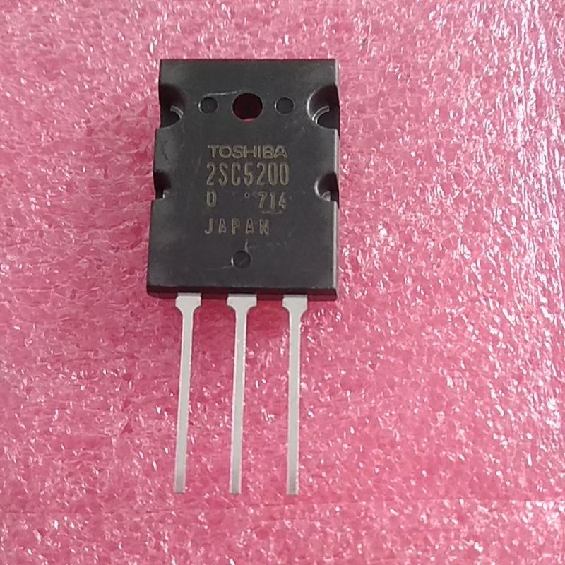 2SC5200 2sc5200 C5200 c5200 transistor final transistor toshiba pengganti tr final ampli TOOAA