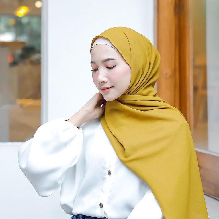 Pashmina Diamond 180x75 II Hijab Pasmina-LIME