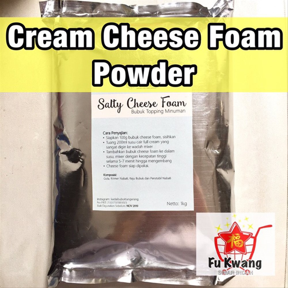 

Bubuk Cream Cheese Foam Cream Powder 1 kg Best Quality